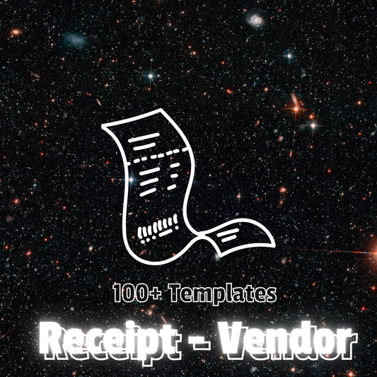 Receipt - Vendor